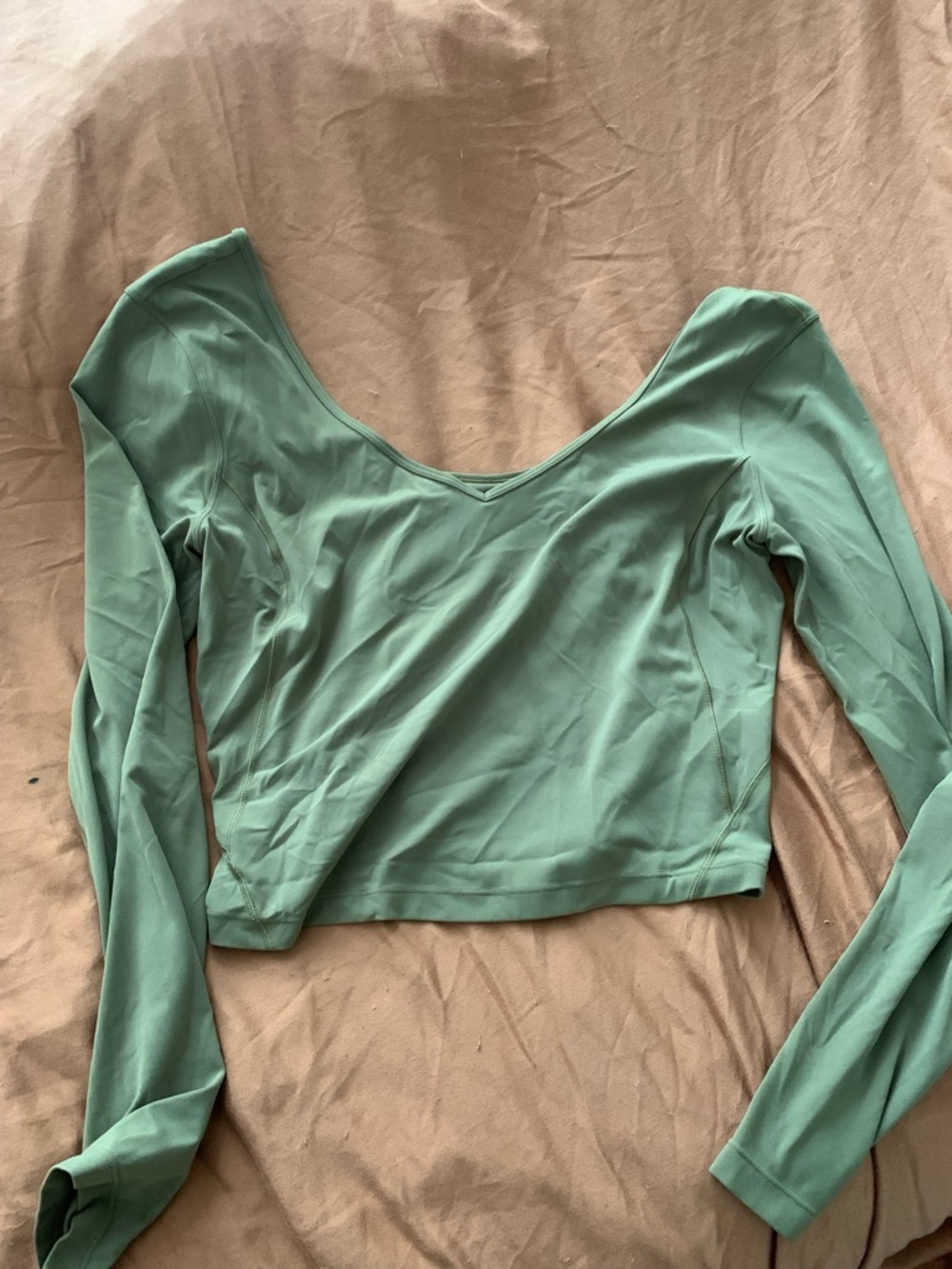 Lululemon Align long sleeve size 12 green